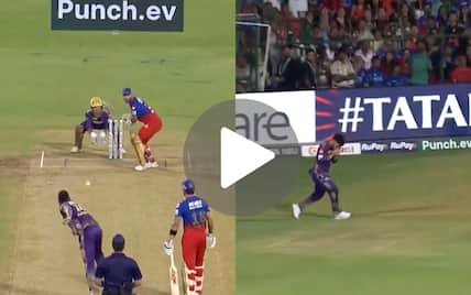[Watch] Glenn Maxwell Fails To Pay KKR Off After 'Double Lifeline'; Rinku-Narine Get The Big Show
